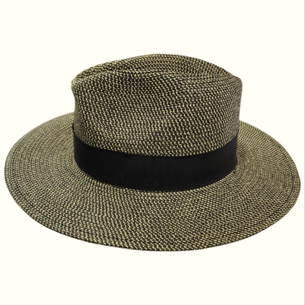 Betmar New York ELLERY Braided Safari Fedora Hat One Size UPF‎ 50+ NWT - Picture 5 of 11